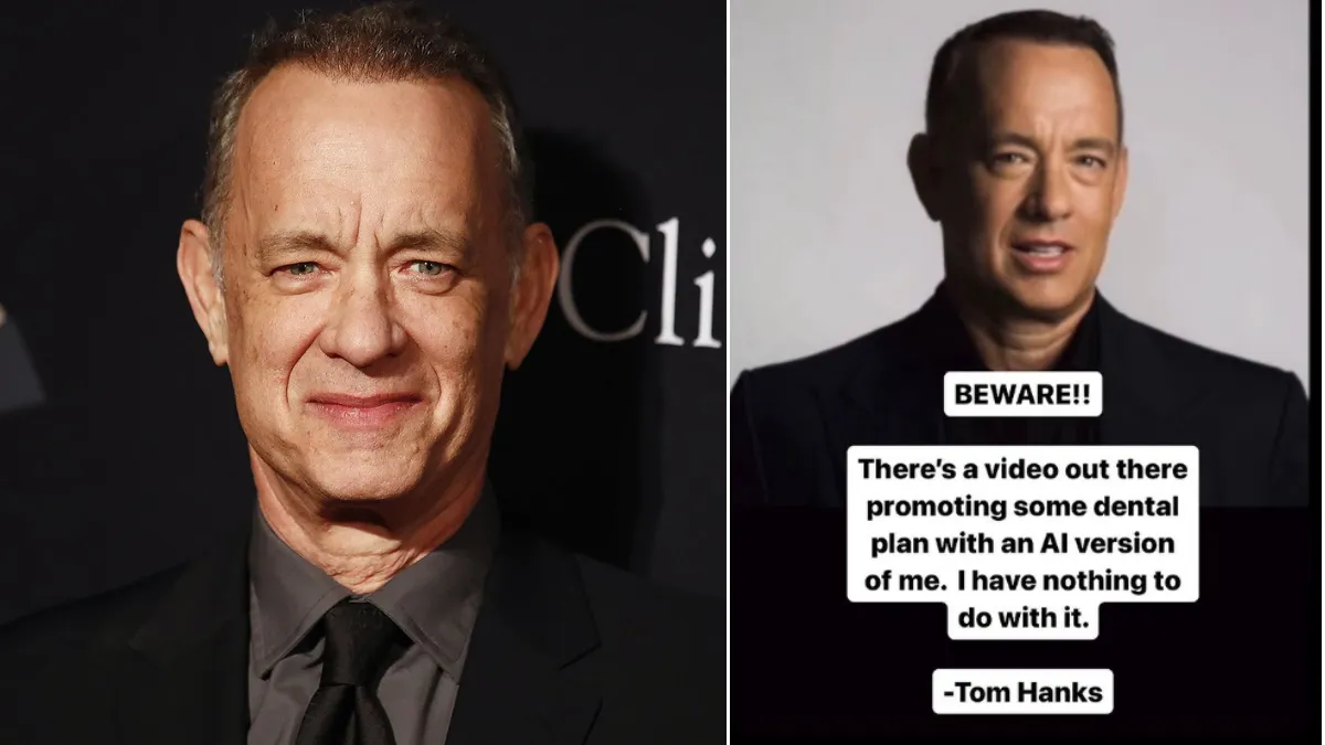 Tom Hanks Warns of AI Version of Him Used in Dental Plan Ad